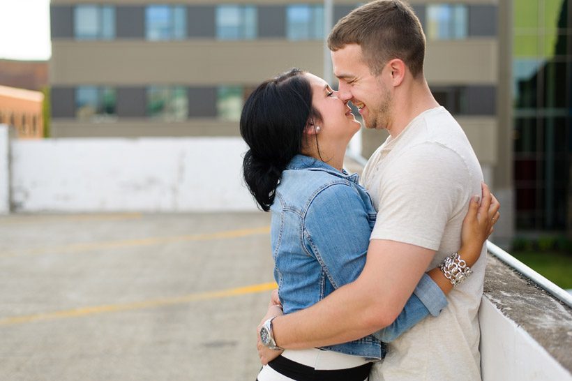 Downtown Moncton Engagement Session