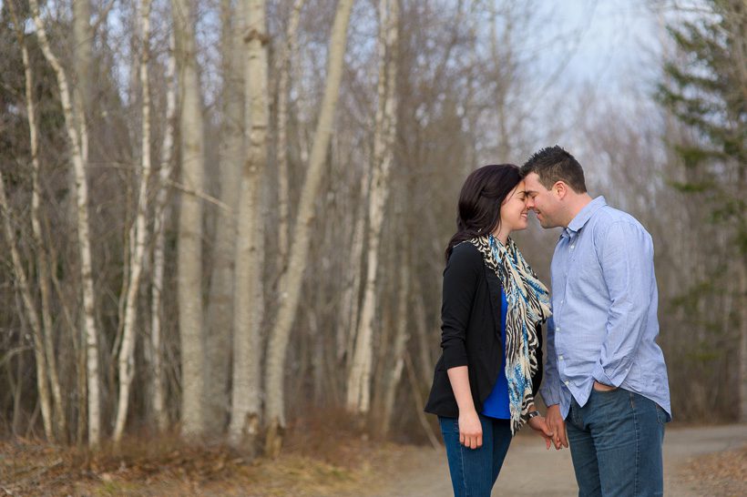 Walking trail couple