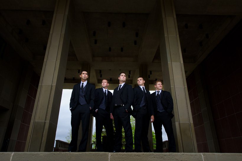Groomsmen wedding Mount Allison