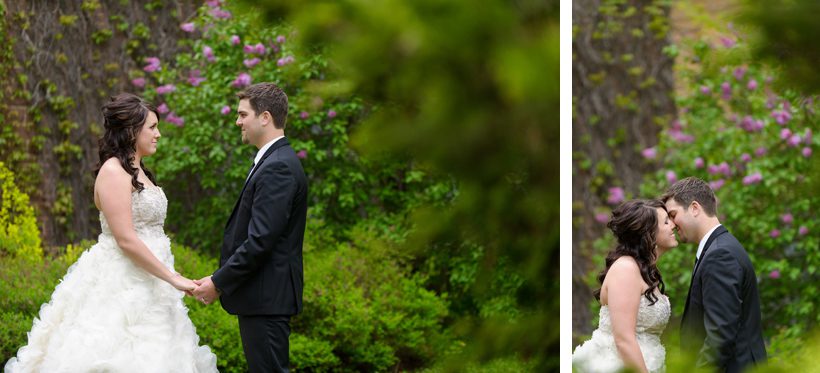 Outdoor wedding photos