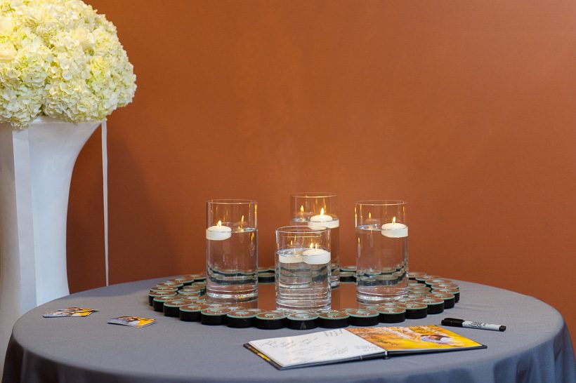 Wedding Guest book table