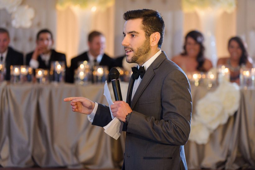 Wedding reception MC