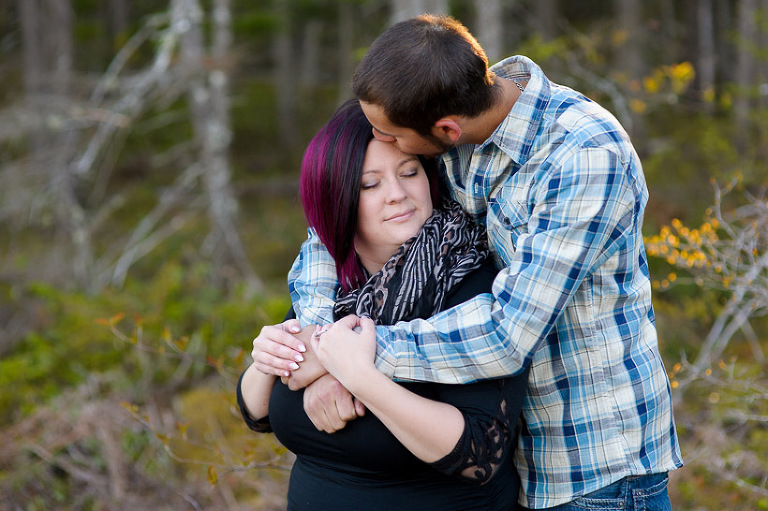 Engagement session couple