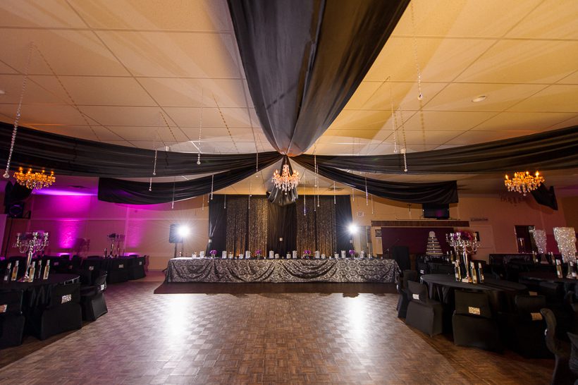 wedding reception decor