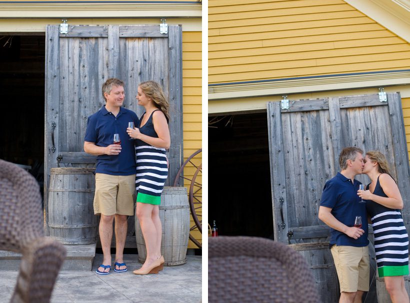 Barn engagement session