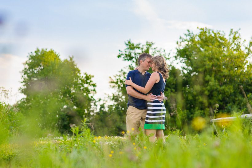 Engagement session in field