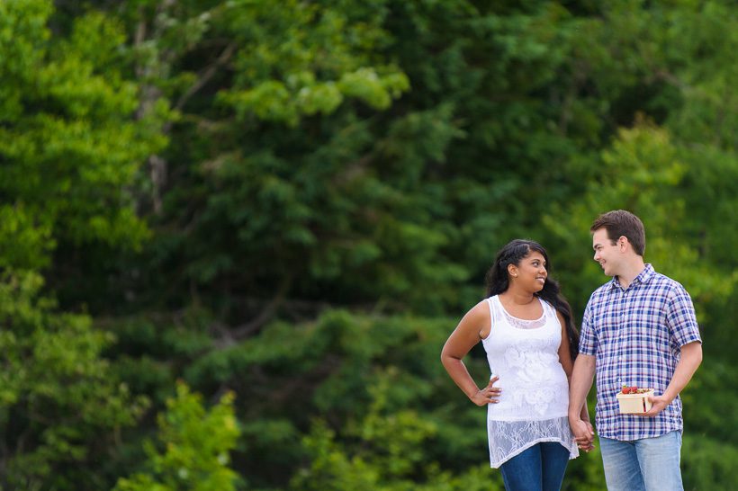 Bouctouche Strawberry field Engagement