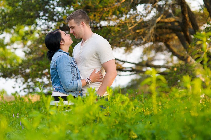 Couple in Moncton field