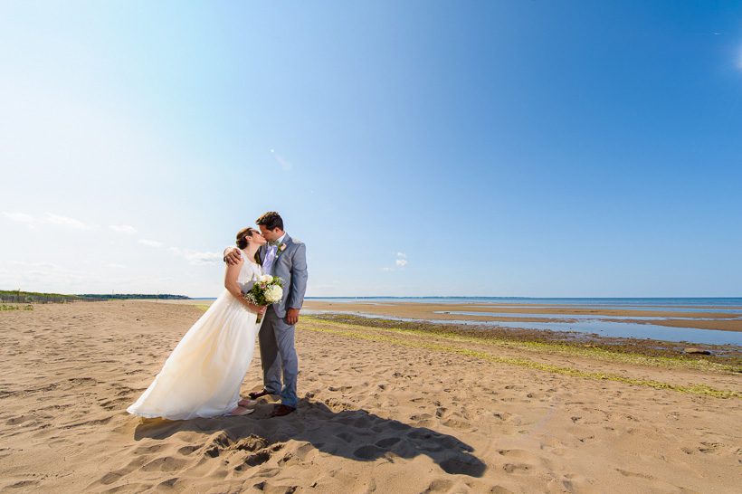 Wedding Couple on Beach