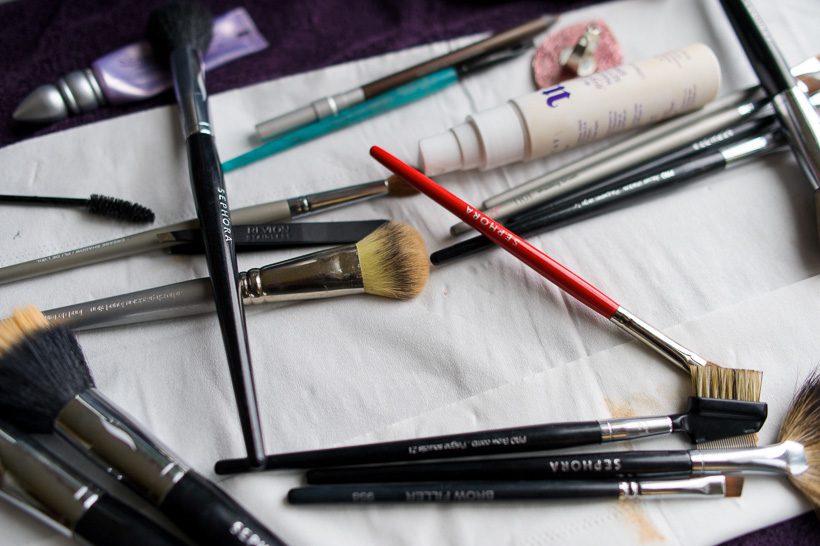 makeup brushes