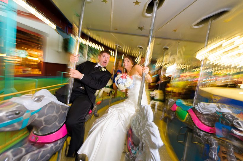 Amusement Park Wedding