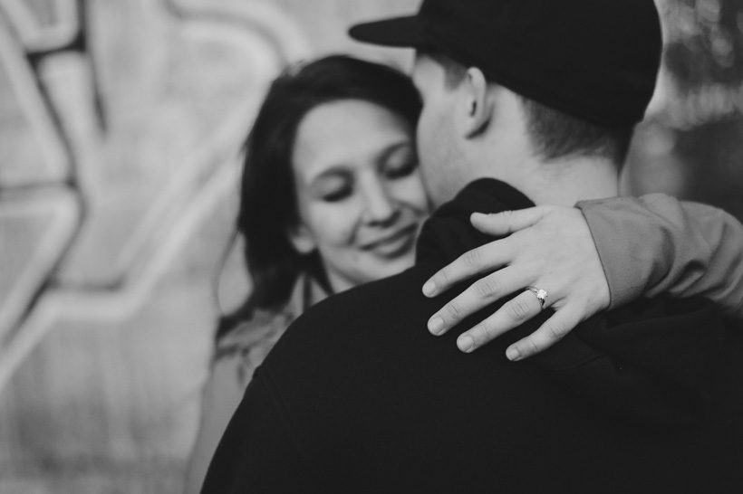 Engagement ring photo