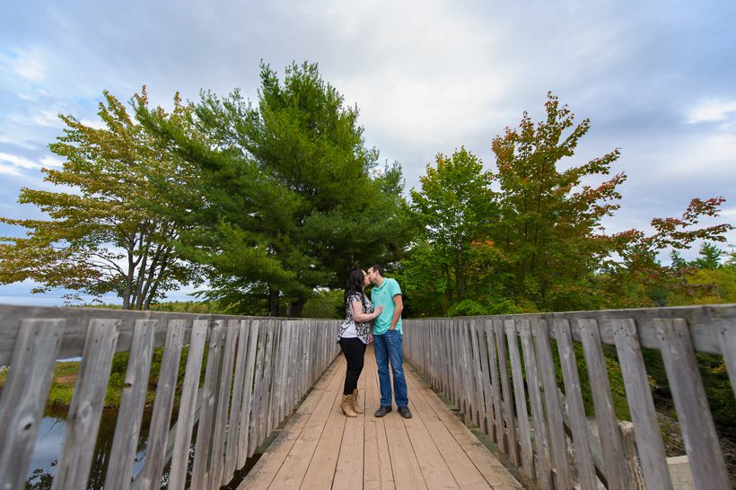 Engagement session on bridge