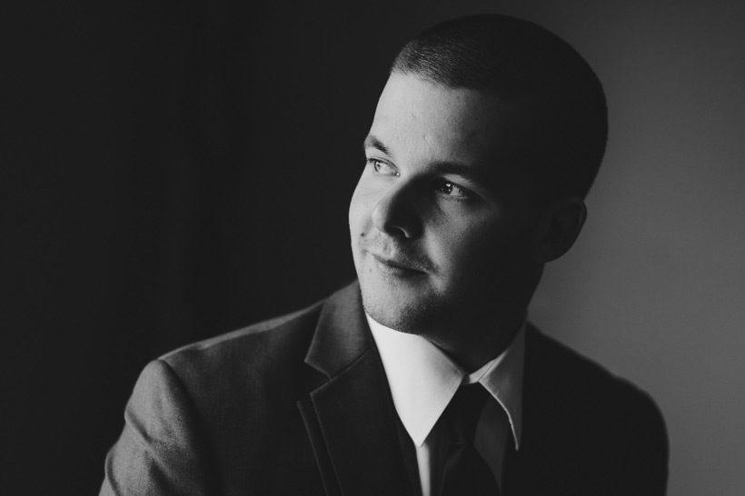 Groom portrait