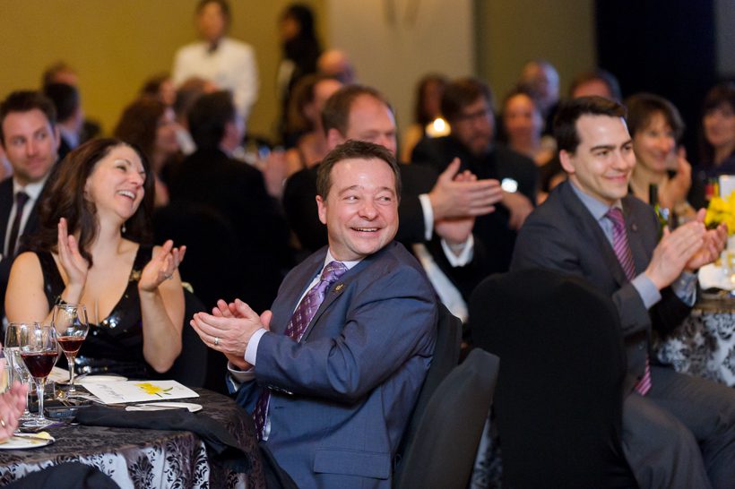 Crowd at the Moncton Daffodil Ball