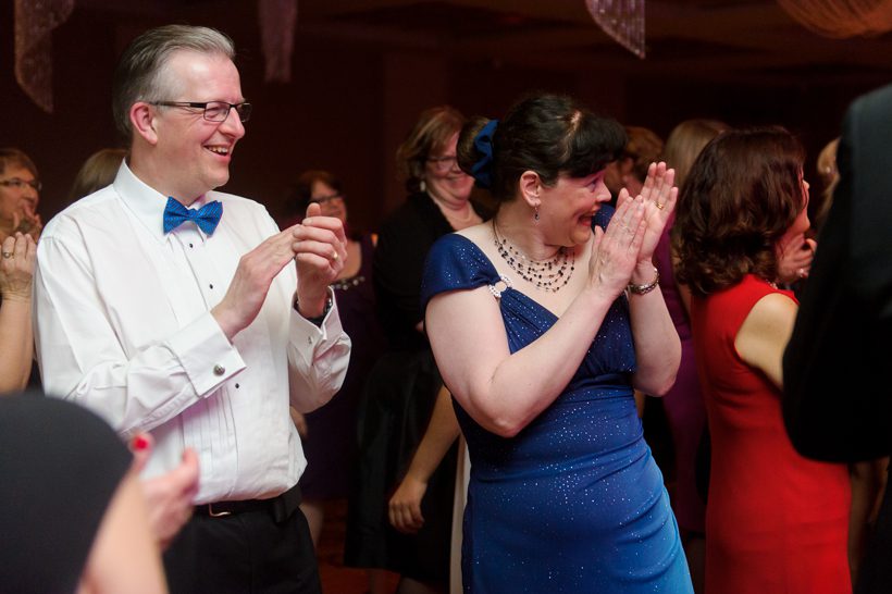 Guests dancing at the Delta Beausejour