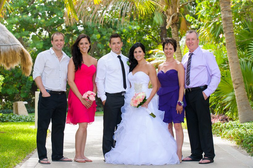 Wedding family formals