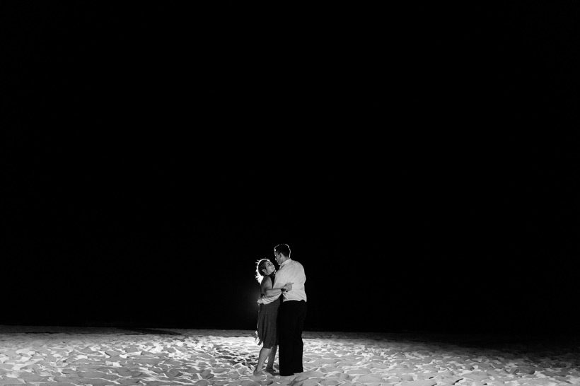 Mother and groom dance