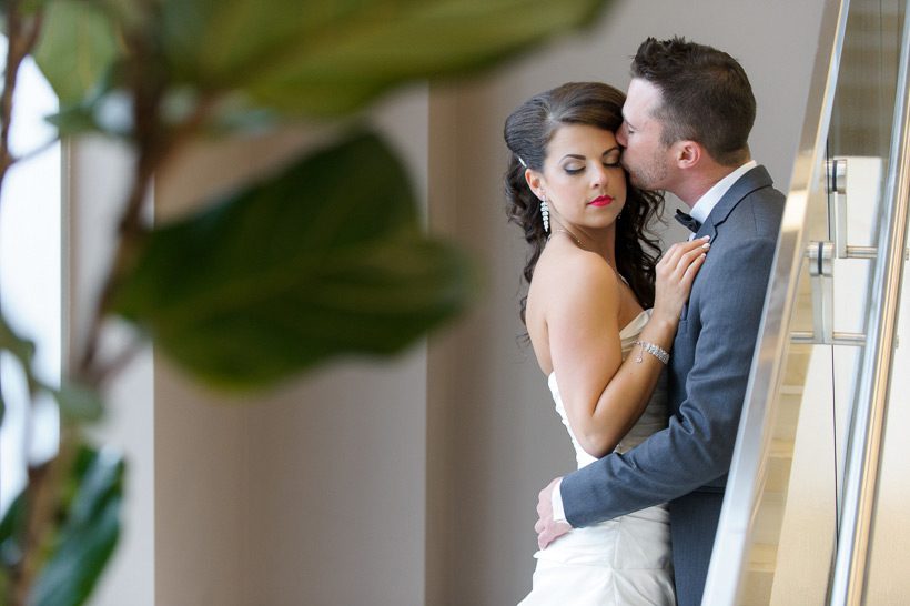 Moncton indoor wedding photo