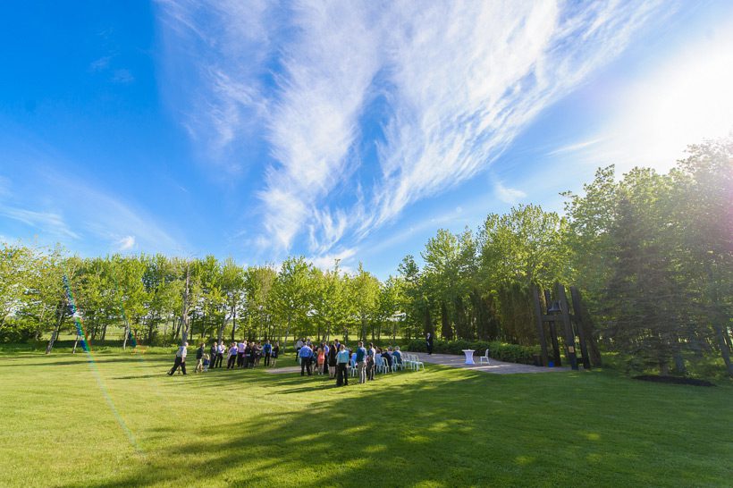 Solomon Gardens Outdoor wedding ceremony