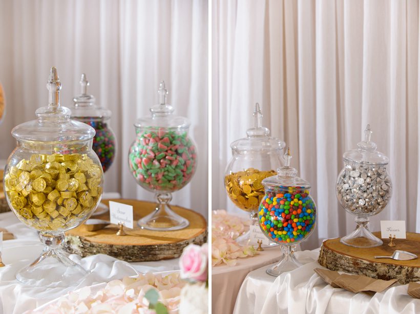 Wedding candy bar