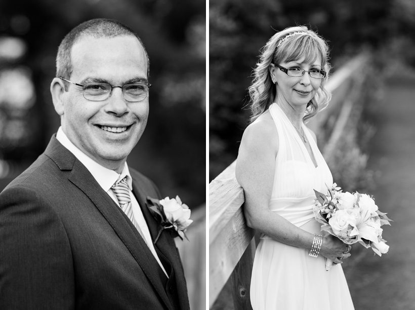 Bride and groom portraits