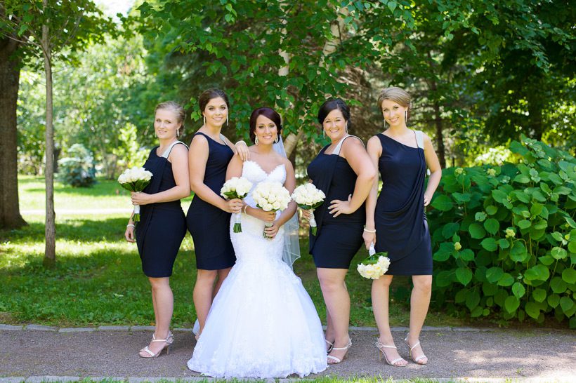 navy blue bridesmaids dresses