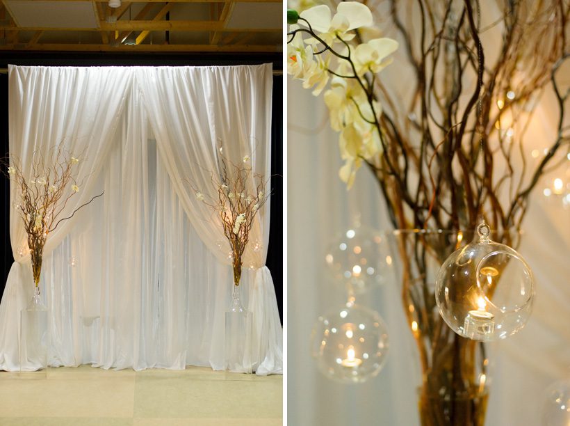 Wedding ceremony decor