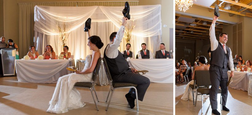 Wedding shoe game in Shediac