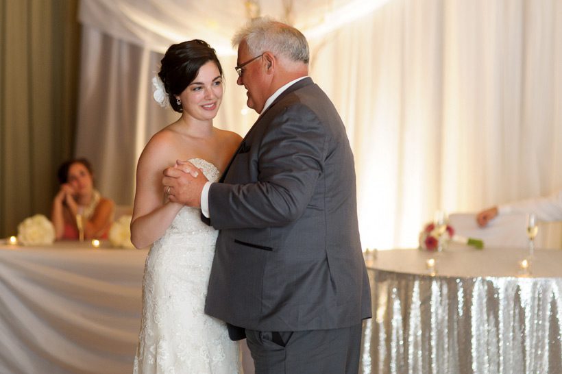 father and bride's first dance