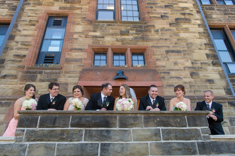 bridal party at moncton high school