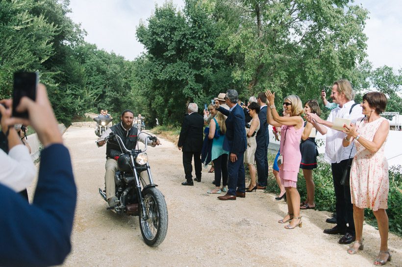 Mariage en moto
