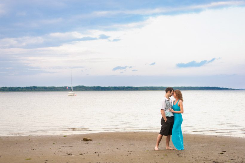 Sunset engagement session