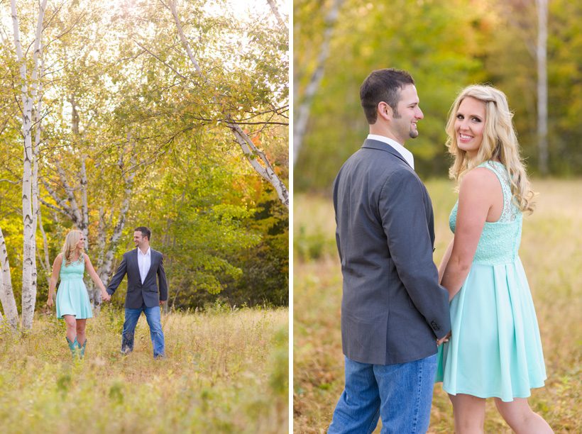 Mint dress engagement