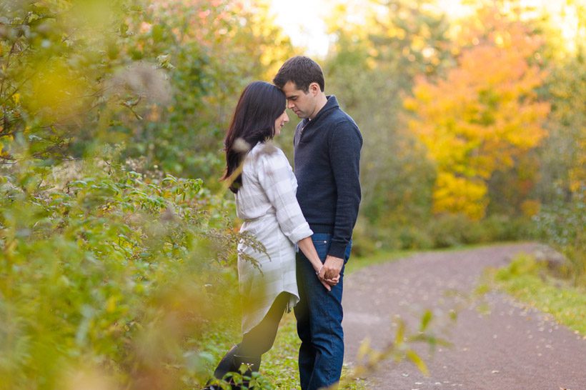 couple in walking trail