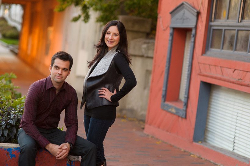 Moncton Main street couple