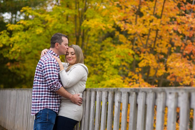Irishtown nature park in the fall