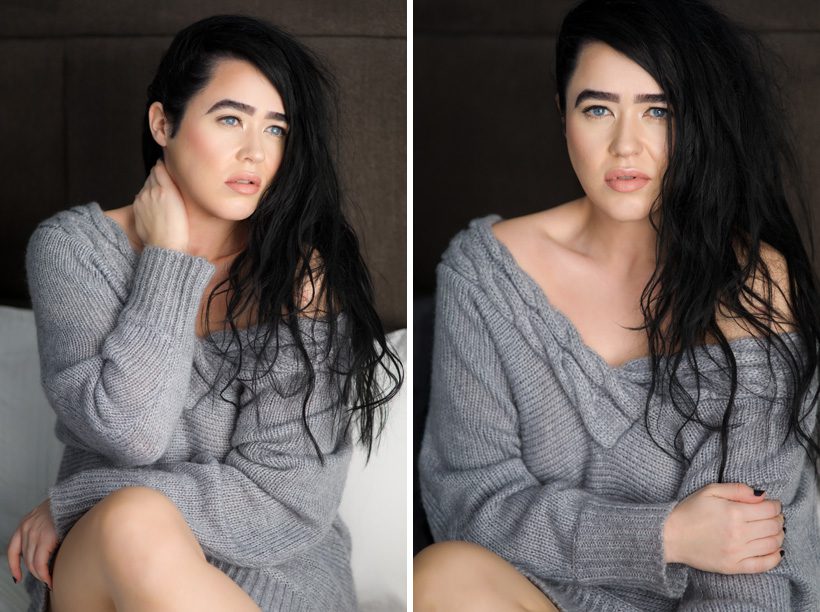 Natural beauty portrait