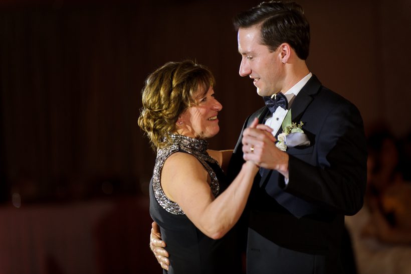 mother and son wedding first dance