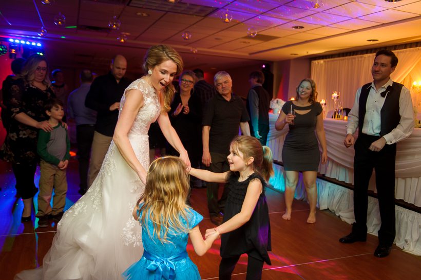 bride dancing