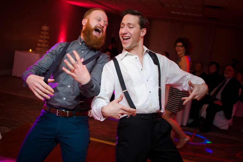 groom dancing
