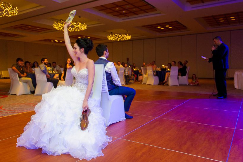 Wedding shoe game
