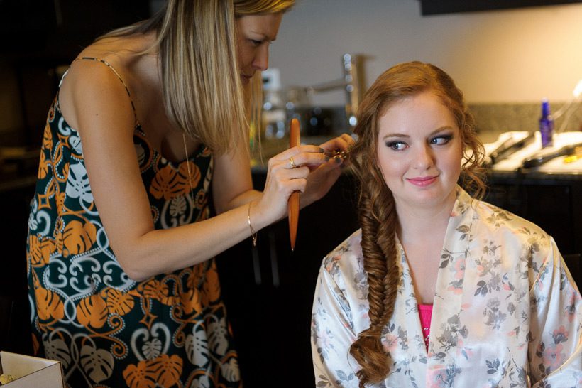 Salon Boheme Wedding Hair