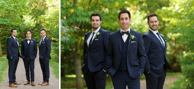 Navy blue suits