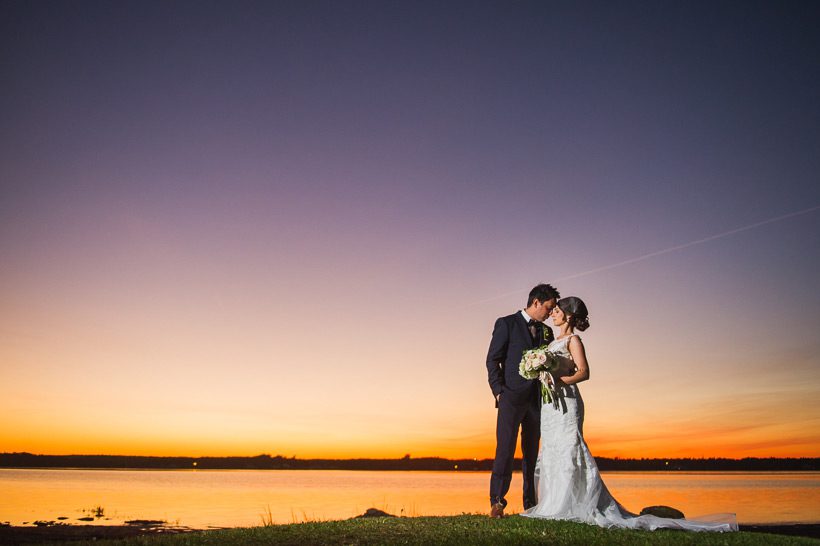 Shediac Bay Sunset Wedding