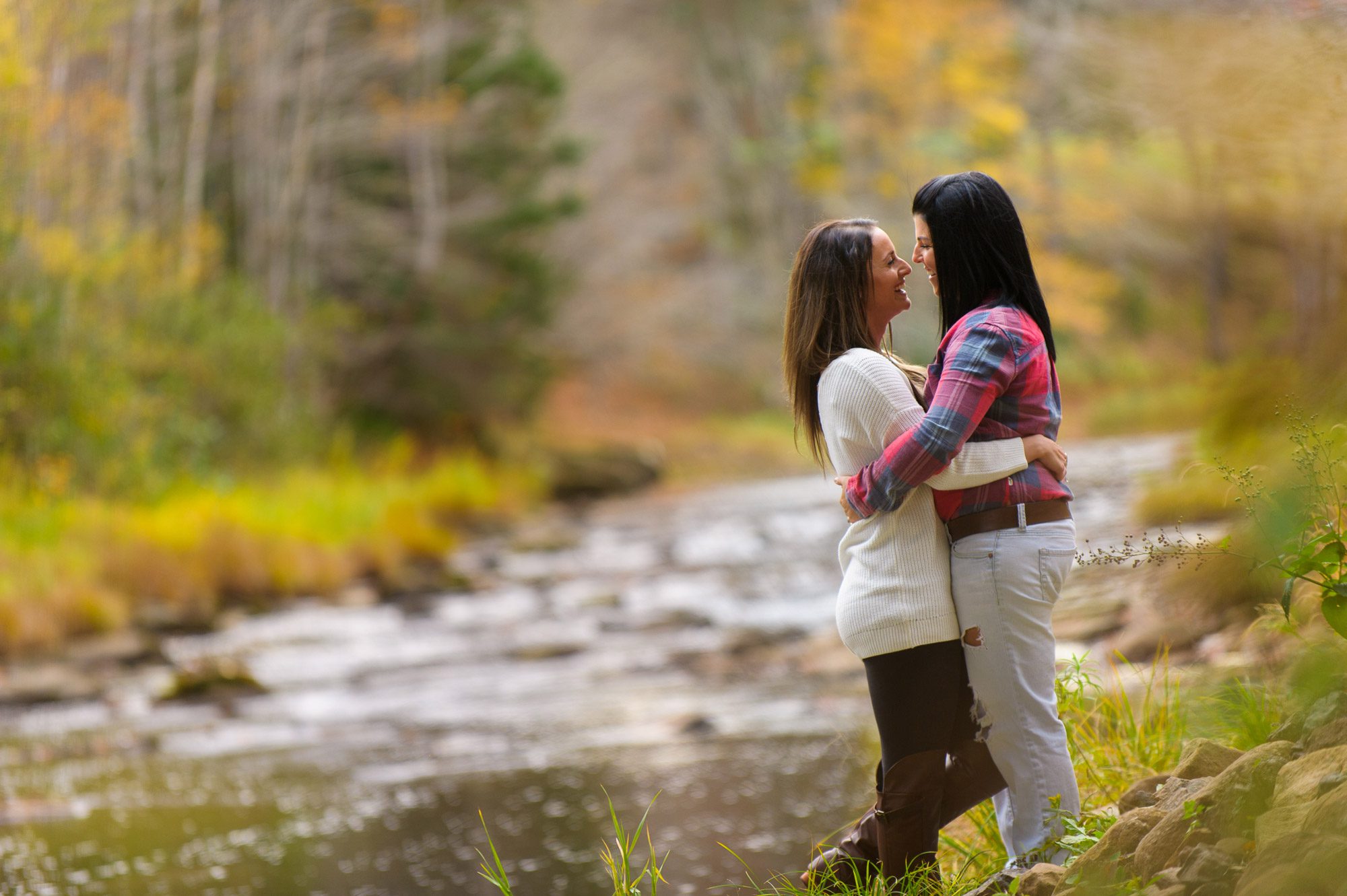 Engagement session riverside