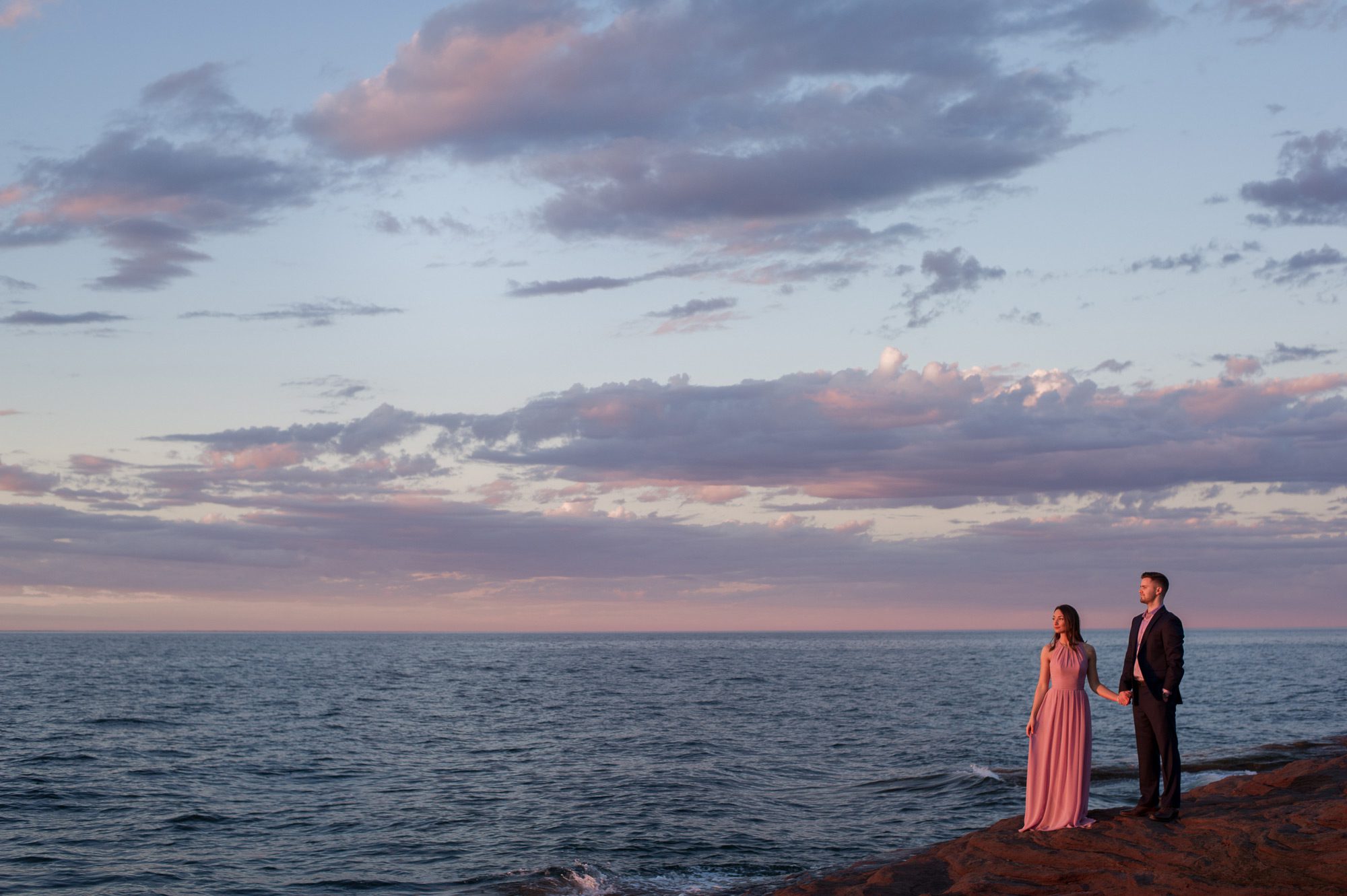 Sunset photoshoot in New Brunswick