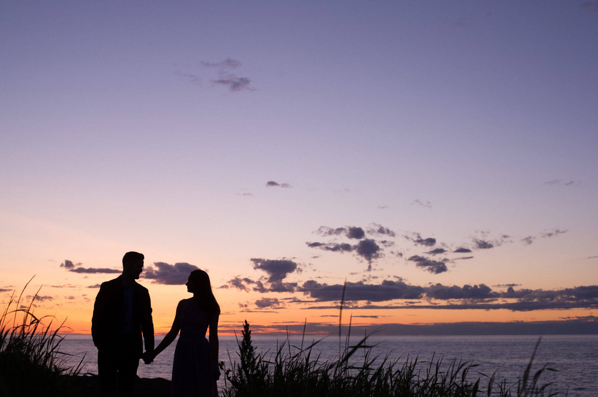 Sunset couple shoot - Moncton Wedding Photography