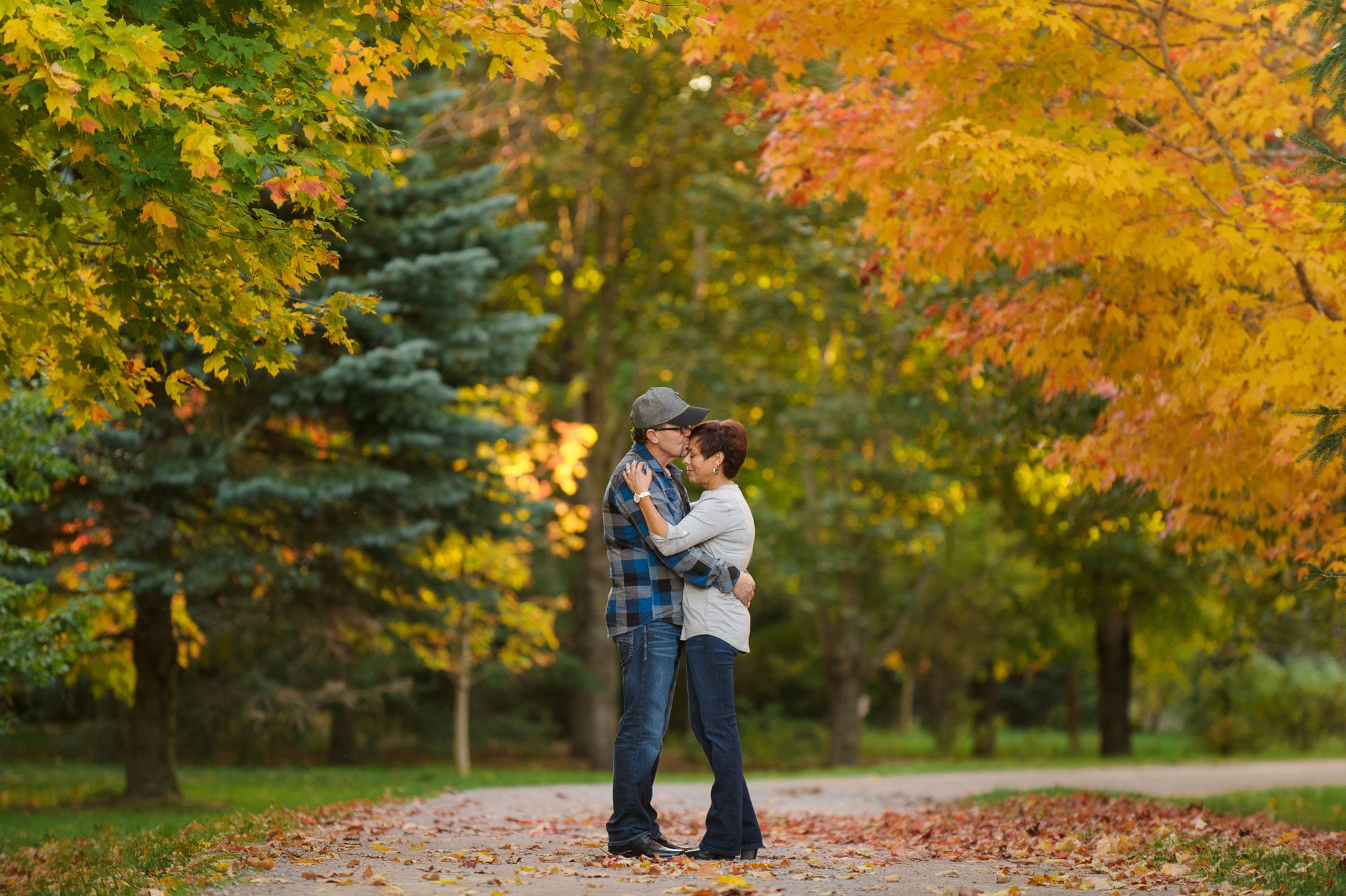 Fall engagement session by Moncton Photographer