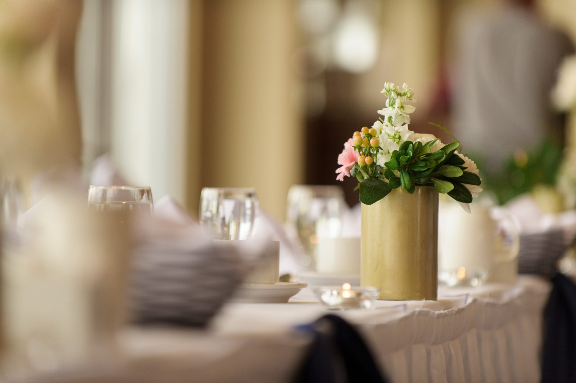 Keltic Lodge wedding decor